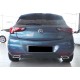 Задній дифузор DPT V-2 (HB, чорний глянець) для Opel Astra K 2016-2021 рр
