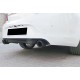 Задній дифузор DPT (SD, 2013-2017, чорний глянець) для Opel Insignia рр