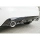 Задній дифузор DPT (чорний глянець) для Peugeot 308 2014-2021 рр