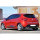 Задній дифузор DPT V-2 (чорний глянець) для Renault Clio IV 2012-2019 рр