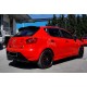 Задний диффузор DPT (черный глянец) для Seat Ibiza 2010-2017 гг
