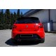 Задний диффузор DPT (черный глянец) для Seat Ibiza 2010-2017 гг