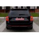 Задній дифузор DPT V-2 (LB/SW, чорний глянець) для Skoda Octavia III A7 2013-2019 рр