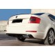 Задний диффузор DPT V-4 (SD, черный глянец) для Skoda Octavia III A7 2013-2019 гг