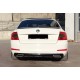 Задний диффузор DPT V-4 (SD, черный глянец) для Skoda Octavia III A7 2013-2019 гг