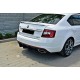 Задній дифузор DPT V-5 (SD, чорний матовий) для Skoda Octavia III A7 2013-2019рр