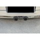 Задній дифузор DPT V-2 (Під фарбування) для Volkswagen Golf 5