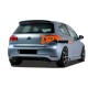 Задній дифузор DPT V-1(чорний глянець) для Volkswagen Golf 6