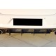 Задній дифузор DPT V-2 (для GTI, 2017-2019, чорний матовий) для Volkswagen Golf 7/E-Golf