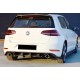 Задній дифузор DPT V-2 (для GTI, 2017-2019, чорний матовий) для Volkswagen Golf 7/E-Golf