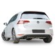 Задній дифузор DPT V-2 (для GTI, 2012-2017, чорний глянець) для Volkswagen Golf 7/E-Golf