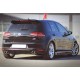 Задний диффузор DPT V-6 (2012-2017, черный глянец) для Volkswagen Golf 7/E-Golf