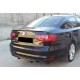 Задний диффузор DPT (2014-2018, черный глянец) для Volkswagen Jetta