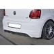 Задний диффузор DPT (2010-2013, черный глянец) для Volkswagen Polo