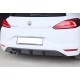 Задний диффузор DPT V-5 (2014-2017, черный глянец) для Volkswagen Scirocco
