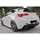 Бокові пороги DPT (чорний глянець) для Alfa Romeo Giulietta