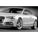 Бокові пороги DPT (чорний глянець) для Ауди A5 2007-2015 рр