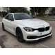 Бокові пороги DPT V-3 (чорний глянець) для BMW 3 серія F-30/31/34 2012-2019 рр