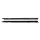 Боковые пороги DPT V-3 (черный глянец) для BMW 3 серия F-30/31/34 2012-2019 гг