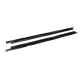 Боковые пороги DPT V-3 (черный глянец) для BMW 3 серия F-30/31/34 2012-2019 гг