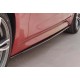 Бокові пороги DPT V-4 (чорний глянець) для BMW 3 серія F-30/31/34 2012-2019 рр
