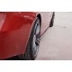 Бокові пороги DPT V-4 (чорний глянець) для BMW 3 серія F-30/31/34 2012-2019 рр