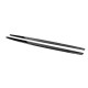 Бокові пороги DPT (чорний глянець) для BMW 4 серія F-32 2012-2020 рр