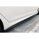 Бокові пороги DPT V-1 (чорний глянець) для BMW 5 серія G30/31 2017-2023 рр