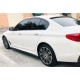 Бокові пороги DPT V-1 (чорний глянець) для BMW 5 серія G30/31 2017-2023 рр