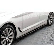 Накладки на пороги DPT V-2 (для порогов M-Sport/M5, черный глянец) для BMW 5 серия G30/G31 2017–2023 гг