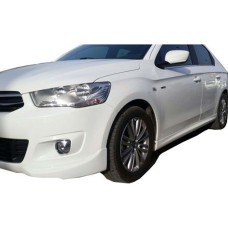 Боковые пороги DPT (под покраску) для Citroen C-Elysee