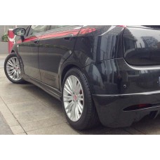 Бокові пороги DPT (2012-2018, Під фарбування) для Fiat Punto Grande/EVO рр