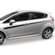 Бокові пороги DPT V-2 (HB, чорний глянець) для Ford Fiesta 2008-2017 рр