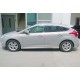 Боковые пороги DPT (2011-2014, Под покраску) для Ford Focus III