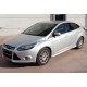 Боковые пороги DPT (2011-2014, Под покраску) для Ford Focus III