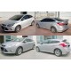 Боковые пороги DPT (2011-2014, Под покраску) для Ford Focus III