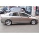 Бокові пороги DPT (Під фарбування) для Honda Civic Sedan VIII 2006-2011рр
