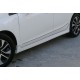 Боковые пороги DPT (под покраску) для Honda Civic Sedan IX 2011-2016 гг