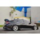 Бокові пороги DPT V-4 (чорний глянець) для Honda Civic Sedan X 2016-2021 рр