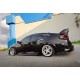 Бокові пороги DPT V-4 (чорний глянець) для Honda Civic Sedan X 2016-2021 рр