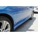 Боковые пороги DPT (черный глянец) для Hyundai Elantra (AD) 2015-2020 гг