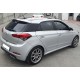 Бокові пороги DPT (2014-2018, чорний глянець) для Hyundai I-20 рр