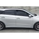 Бокові пороги DPT (2014-2018, чорний глянець) для Hyundai I-20 рр