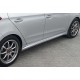 Бокові пороги DPT (2014-2018, чорний глянець) для Hyundai I-20 рр
