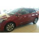 Бокові пороги DPT (2014-2020, чорний глянець) для Hyundai I-20 рр