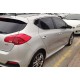 Бокові пороги DPT (2012-2015, чорний глянець) для Kia Ceed рр
