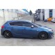 Бокові пороги DPT V-1 (під фарбування) для Opel Astra J 2009-2015 рр