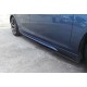 Бокові пороги DPT V-1 (під фарбування) для Opel Astra J 2009-2015 рр