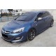 Бокові пороги DPT V-1 (під фарбування) для Opel Astra J 2009-2015 рр