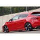 Бокові пороги DPT V-2 (чорний глянець) для Opel Astra J 2009-2015 рр
